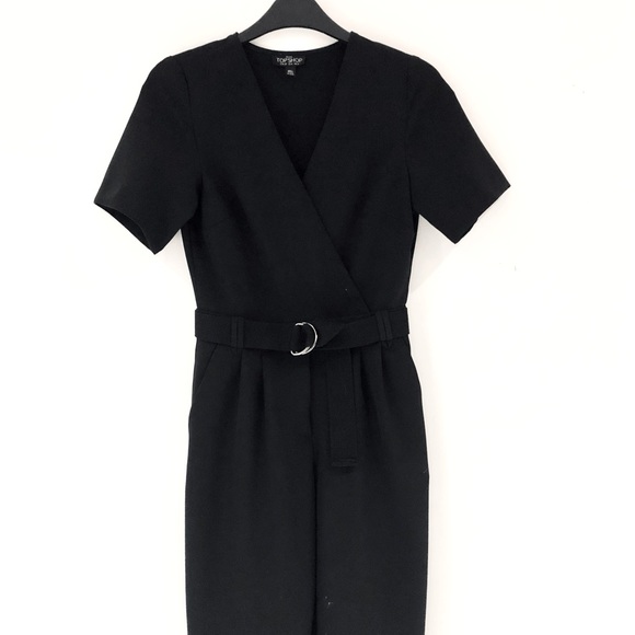 ▪️Topshop▪️Black Jumpsuit With Functional Buckle Detail - Picture 2 of 6